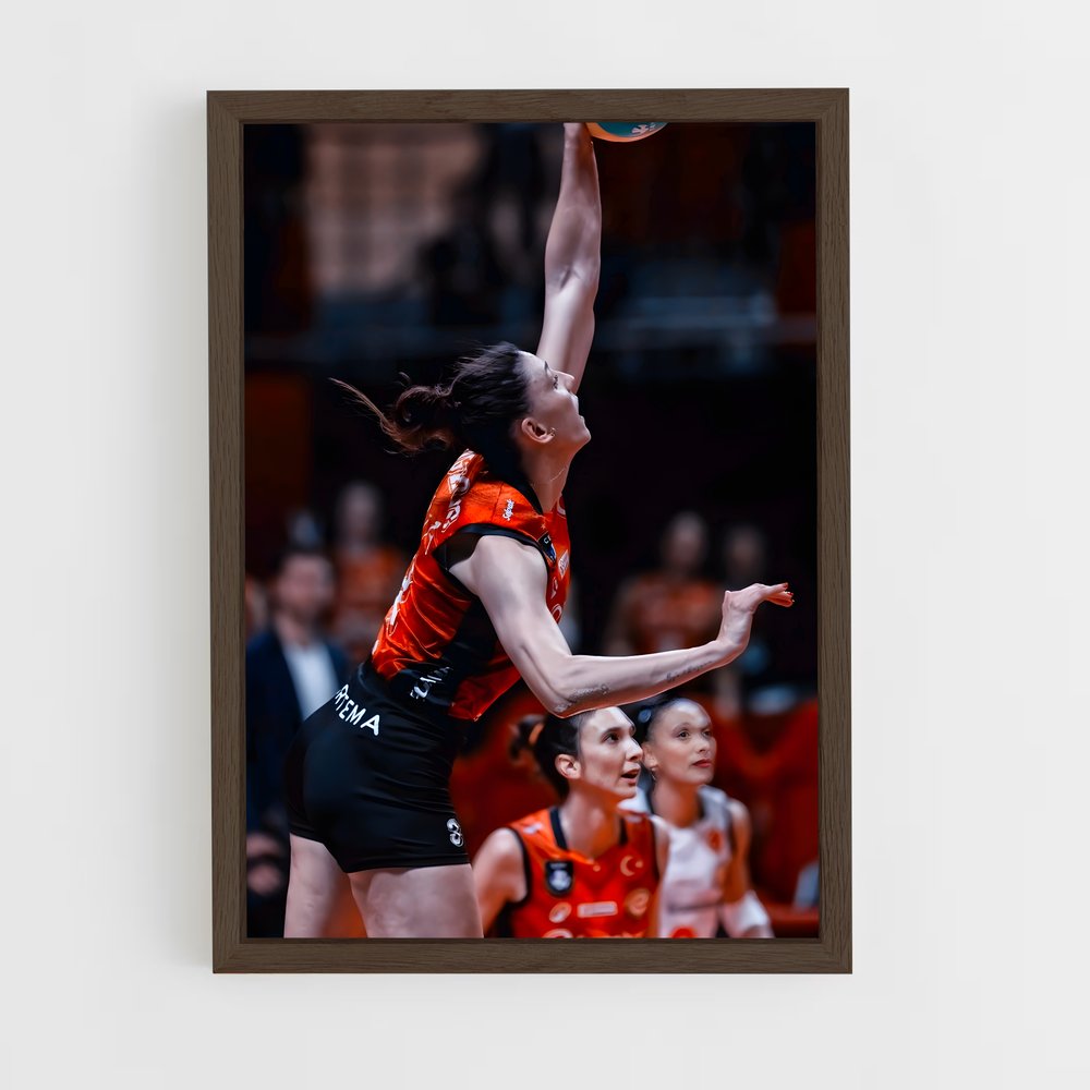 Poster Énergie de Tijana – affiche Volleyball (vue 5)